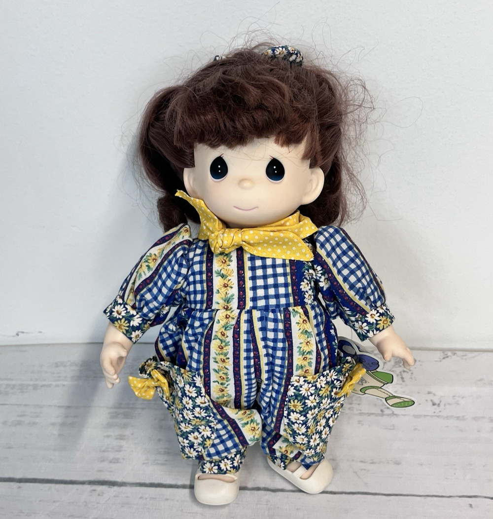 Vintage Precious Moments Daisy May Doll #1392 Garden of Friends 1997